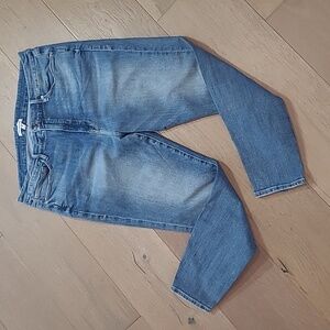 Good American Jeans Women's sz 20 Good Legs Crop High Rise Denim Jeans